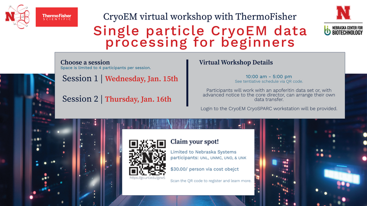CryoEm Virtual Workshop Flyer 